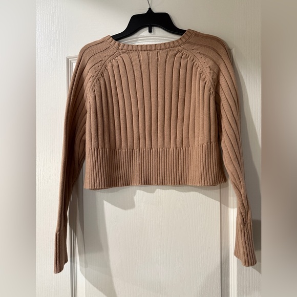 PacSun taupe cropped sweater - L.A.‎ Hearts - Size Medium NWT - Picture 7 of 8